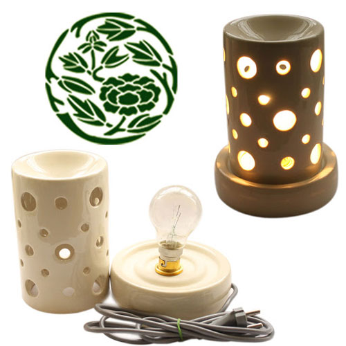 Ceramic Aroma Burners For Hotels & Home Bulb Type